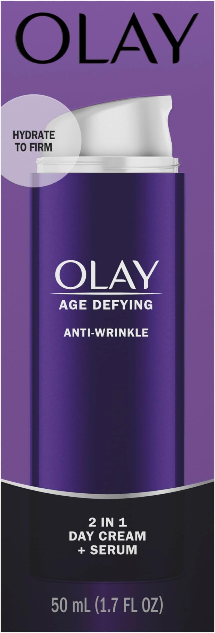Olay Age Defying Anti-Wrinkle 2-in-1 Day Cream Face Serum 50ml