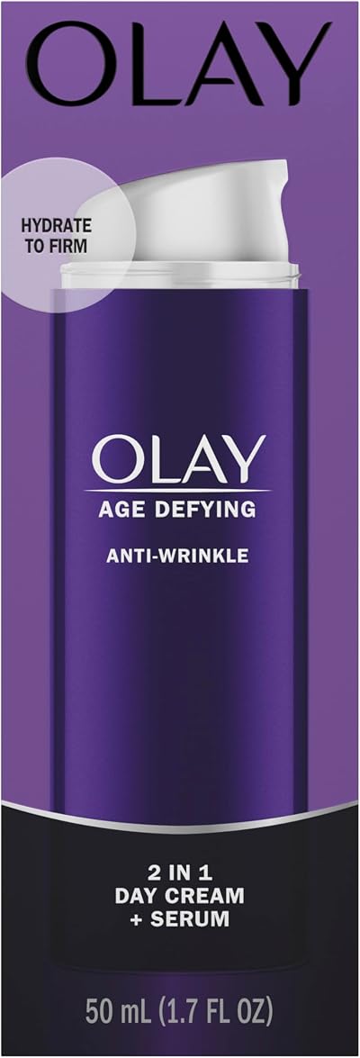 Olay Age Defying Anti-Wrinkle 2-in-1 Day Cream Face Serum 50ml