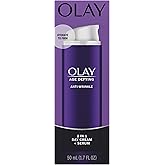 Olay Face Serum by Age Defying Anti-Wrinkle 2-in-1 Day Cream Plus Face Serum, Aloe Vera, 1.7 Fl Oz