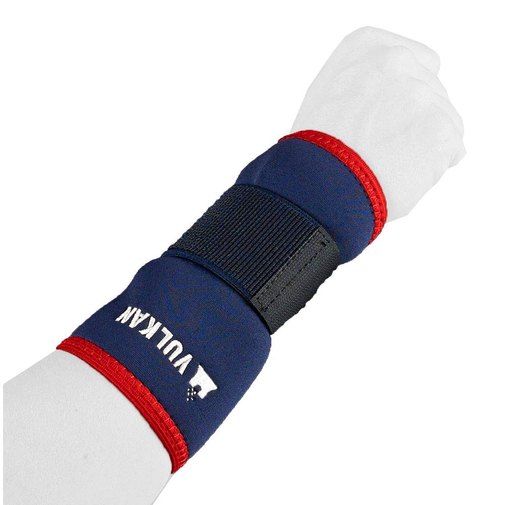 Vulkan Classic Wrist Support with Strap, Medium, Old Style, For Wrist Sprains, Strains, & Injuries, Compression & Warmth, Short Sleeve for Prevention & Protection, Rehabilitation & Recovery