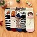 Womens Cute Animal Socks, Fun and Cool 100% Cotton Art Socks