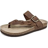 WHITE MOUNTAIN Women's Crawford Signature Comfort Molded Footbed Braided Sandal