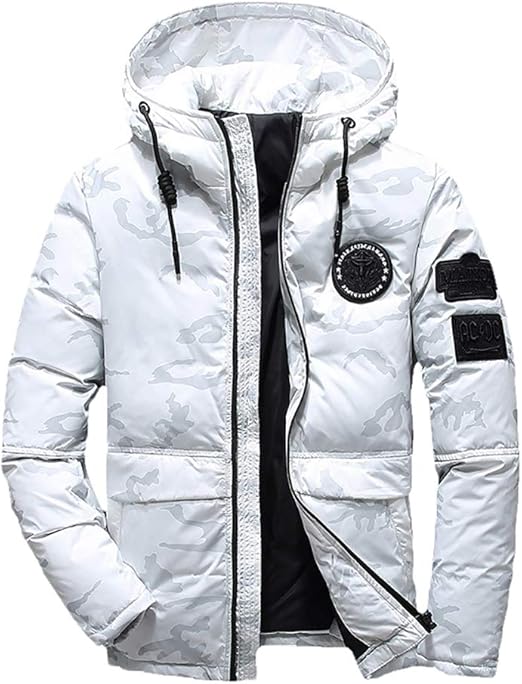 mens thick jacket with hood