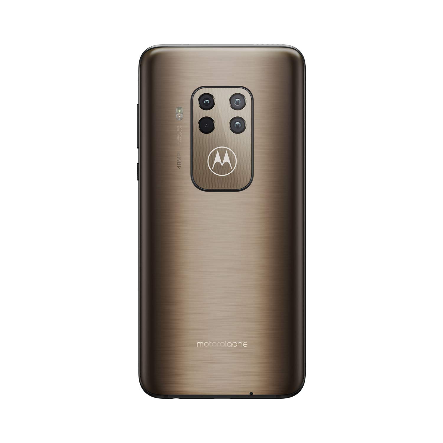 Motorola One Zoom - 128 GB - GSM desbloqueado (solo T-Mobile, AT&T) (bronce cepillado)