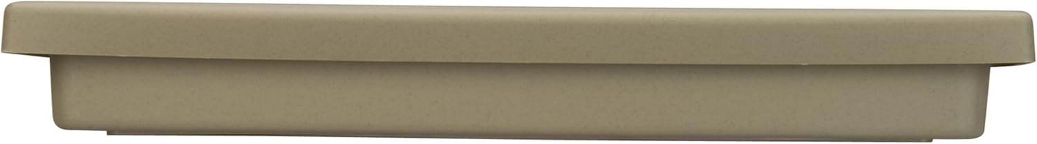 Akro Mils SRO15500E21 Accent Tray for the 15.5 Inch Accent Planter, Chocolate, 14-Inch Tray : Plant Tray Square : Garden & Outdoor