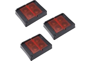 FUZDAYCU 4 Holes Dental Tools Organizer Dental Shading Light Box Composite Resin Mixing Well Light-Proof Storage Hading Color Toning Case for Mixing Resin Placement (3)