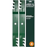 UDC Parts GY20850 John Deere 42 Inch Mower Blades Replacement, GX22151 AM141033 D105 D130 D110 S100 E130 Z225 E120 D100 D125 E110 LA125 LA115 LA105 Lawn Tractor / 7 Point Star/Gator Mulching, 2 Pack
