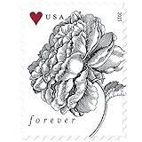 Vintage Rose Sheets (5 x 20), 100 Total USPS Forever Stamps