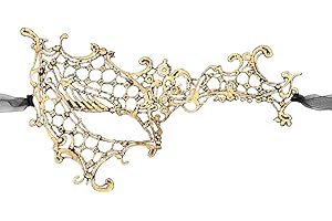 Kilener Halloween Face Mask Lace Eye Mask for Women Sexy Gothic Masquerade Mask Half Face Mask Halloween Face Decorations