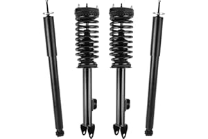 MOSTPLUS 172248 5797 2x Front Complete Strut Spring Assemblies Compatible for 2005-2010 Dodge Charger Magnum Chrysler 300