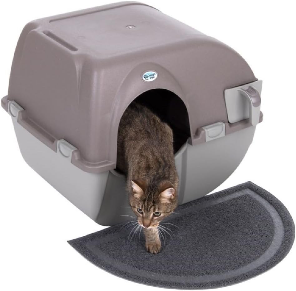 small self cleaning litter box