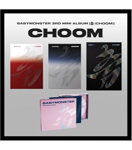 Amazon.com: BABYMONSTER CHOOM [Jewel Case 6 Ver Set] 3rd Mini