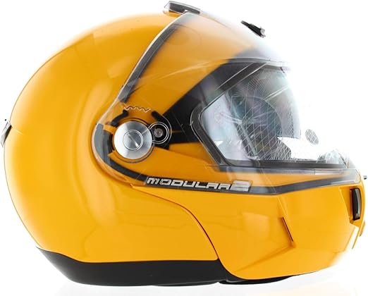 Download Amazon Com Can Am Ski Doo Modular 2 Yellow Large Helmet 4475210910 Automotive PSD Mockup Templates