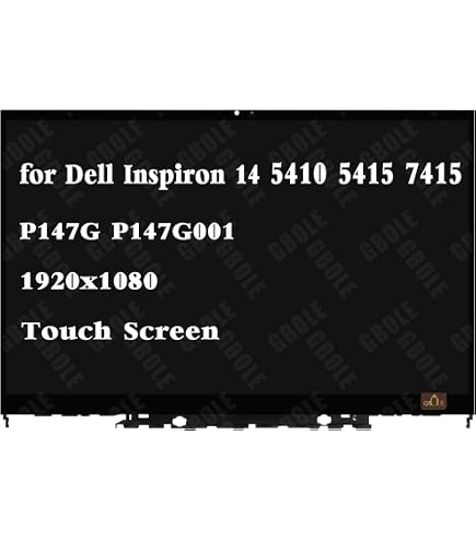 New LCD Back Cover Top Case For Dell Inspiron 5410 & 7415 2-in-1 Laptop - Blue, 0GWRR6 4 thumbnail image