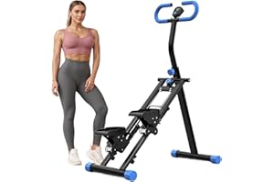 Stair Stepper for Home Vertical Climber, Foldable Full Body Exercise Aerobic Climbing Machines, Mountaineering Fitness Equipm