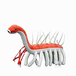Tiny Heart Simulation Weird Worm Plush