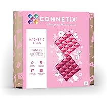 Connetix Tuiles Magnétiques - Ensemble Créatif 120 morceaux Pastel Connetix Tuiles Magnétiques - Ensemble Créatif 120 morceaux Pastel