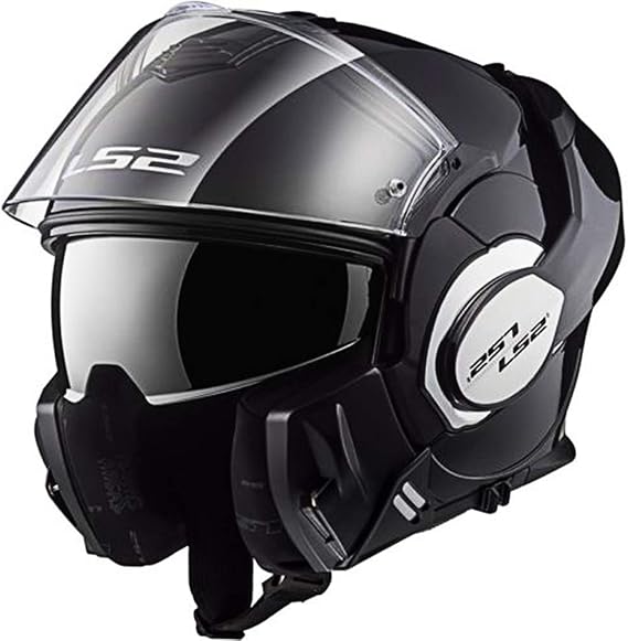 LS2 FF399 Valiant SINGLE MONO CONVERT Double Visor Motorbike Motorcycle