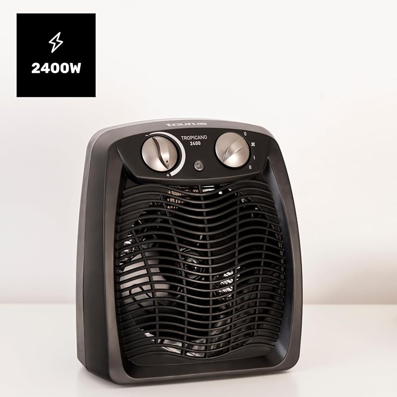 Tropicano 2400 Termoventilatore 2400W, 2 Potenze, Termostato