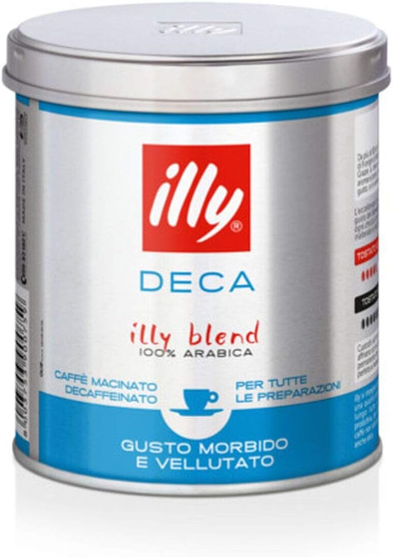 Café Moído Filtrado ILLY CAFFE Descafeinado Lata 125gr por ILLY Café
