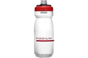 CamelBak Podium Bike Water Bottle 21oz, Fiery Red