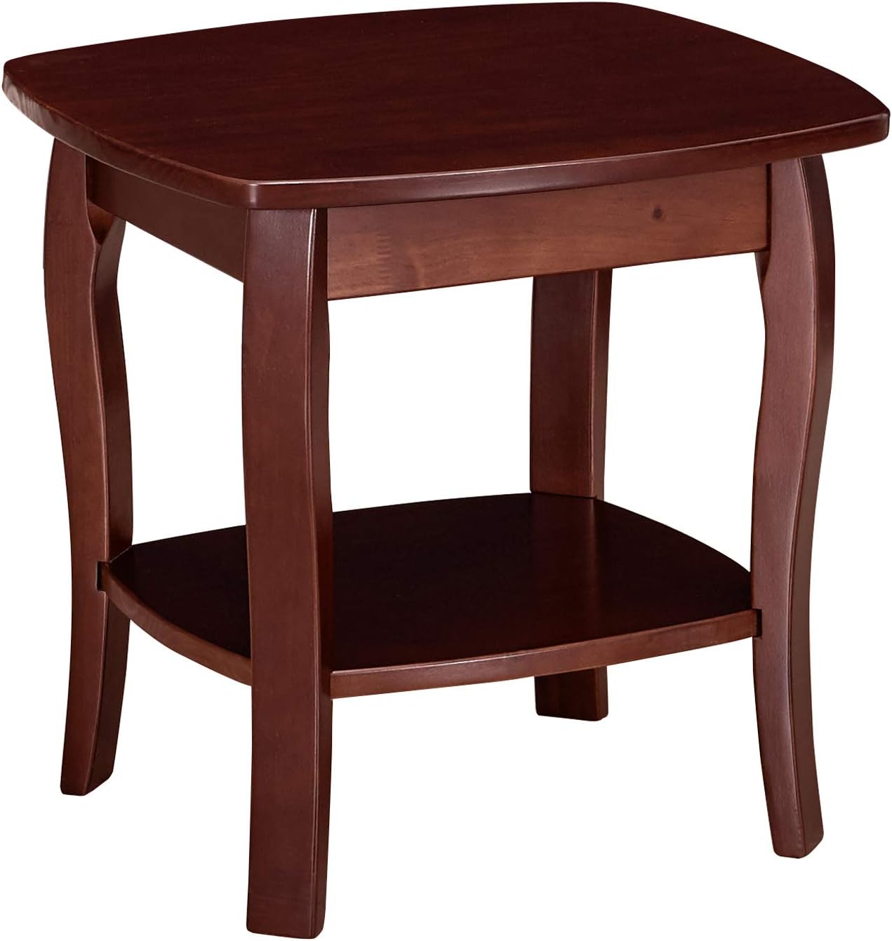 Best Round Espresso Pedestal End Table