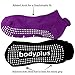 Pretmanns Pilates Yoga Grip Socks – Non Slip Sticky Barre Yoga Socks for Women – 2 Pairs Medium – Fit Shoe Size 7-9