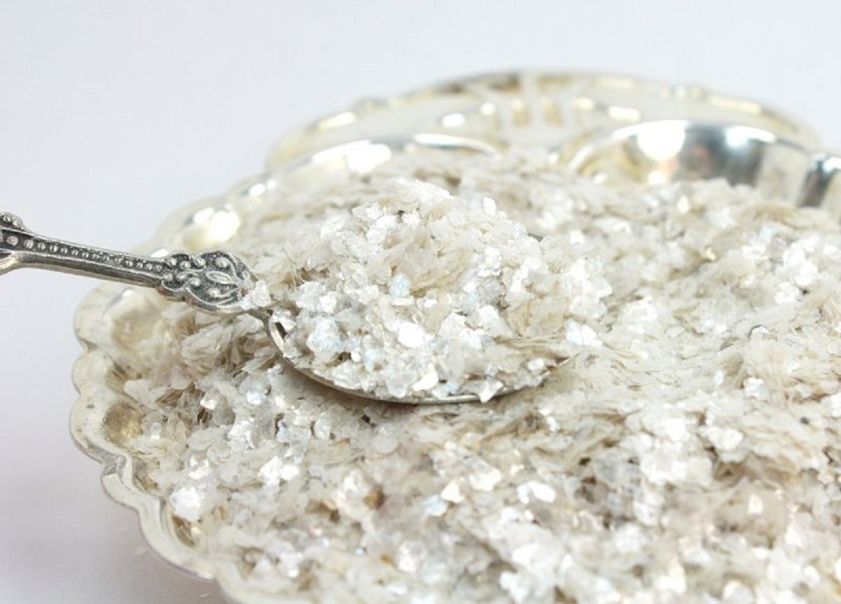 Natural Mica Flakes - Cream White - 1 oz - #311-4347