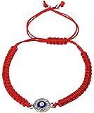 MEIBEADS Red String Evil Eye Hamsa Hand Cross Bracelets