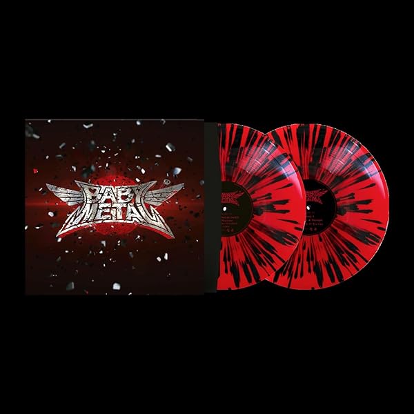 Amazon.com: Metal Forth Black Red Splatter Vinyl (Signed Card