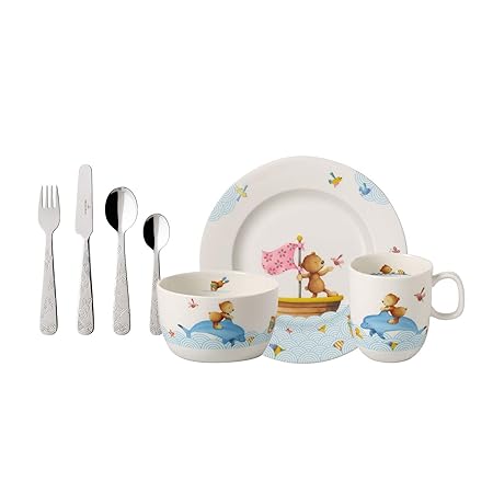 Villeroy & Boch Happy as a Bear Vajilla infantil, 7 piezas ...