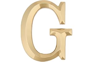 MICHAEL HEALY Monogram Letter G Door Knocker - Brass