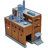 Z Scale 2-Story City Shop Building Set - 1:220 Model Railway Layout Kit By Outland Models (Unassembled Resin)