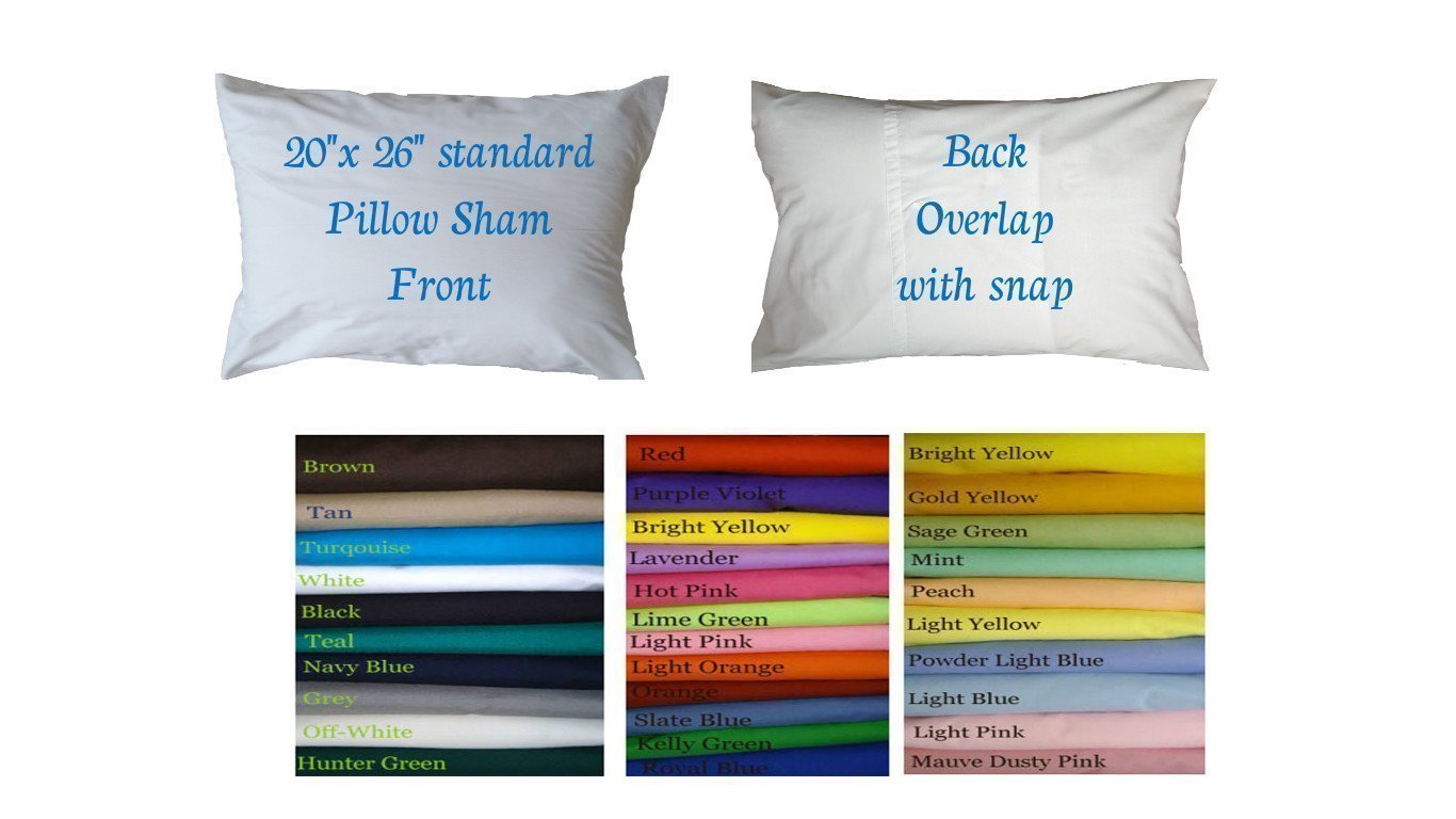Amazon Com Solid Royal Blue Color Pillow Sham Pillow Case Cover
