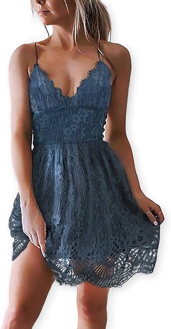 black lace summer dress