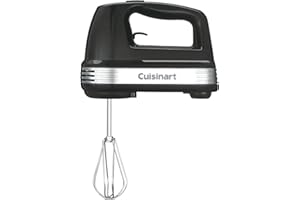CUISINART HM-50BK Power Advantage 5 Speed Hand Mixer, Black, One Size