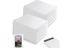 XHMAXE 100PCS Cushioning Foam Pouche, 6x8Inch Packing Pouche Packing Supplies for Moving and Storing, Foam Pouches for Small Fragile Items/Small Electronic Products/Cosmetic Products/Jewelry/Glasses/Cups.