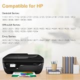 LeciRoba 302XL Ink Cartridges Black & Colour for HP DeskJet OfficeJet Envy view 3