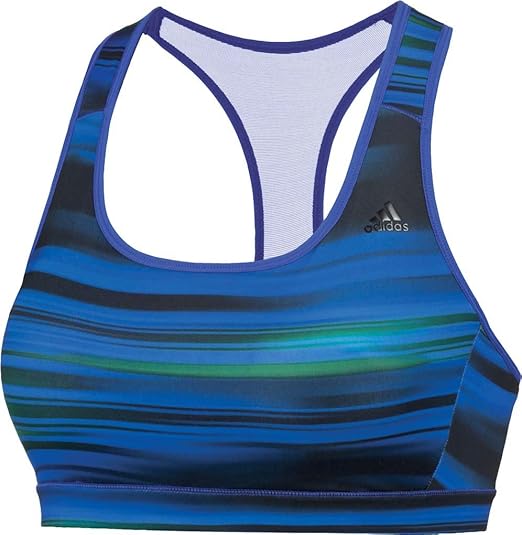 Amazon アディダス Adidas フィットネス レーサーブラトップ スポーツブラ C D グラデーション Abt22 レディース 7900 ブラック ボールドブルー Xscd フィットネス トレーニング シャツ 通販