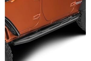 BARRICADE OFF-ROAD Barricade Off Road Rock Sliders Styling and Protection Fits Jeep Wrangler JK 4 Door 2007-2018