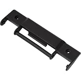 HQAPR Snap-On Hinge for Igloo Trailmate Cooler, Black, Metal, Unfinished