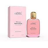 Amazing Creation Rayhana Eau De Parfum, Floral Fruity Gourmand Fragrance for Women, 3.4 FL Oz / 100ml