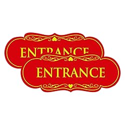 Signs ByLITA Designer Entrance Sign