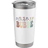 Bubbe Gifts Women Wildflower Floral Design Bubbe Stainless Steel Insulated Tumbler