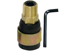Tectran 70-31403 Hose End Kit (, FIX IT Pack includes 2 Swivel Ends & 1 Hex Wrench, 1/2" NPT Thread)