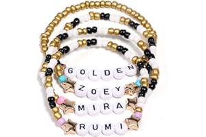 AICase Bracelets Set of 4, K-Pop Stuff Fans Cosplay Merchandise Gifts Outfit Costume Accessories Friendship Jewelry Halloween