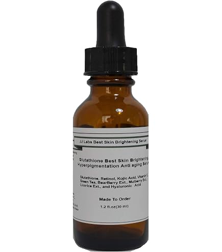 Glutathione Super Skin Brightening, Anti Aging Serum with Hyaluronic Acid (2.3oz). : Beauty & Personal Care