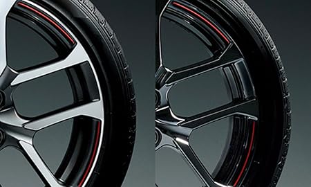 Amazon Toyota トヨタ純正 Gr ガズーレーシング ホイールデカールキット 1台分セット アクア Nhp10 G Grスポーツ用 H29 11 ステッカー デカール 車 バイク