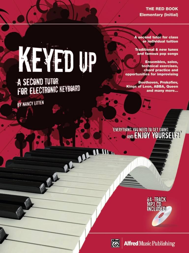 Keyed UP Red Book (Initial): A Second Tutor for Electronic Keyboard