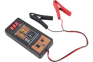 Pretfy Car Electrical Tester for 4 Pin 5 Pin Relays, Car Relay Analyzer with Insulated Protection, Real Time Digital Display 